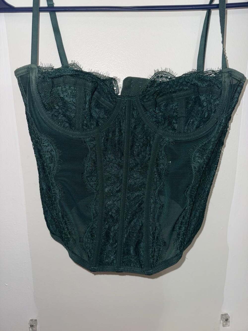 Out From Under Modern Love Corset Lace Bustier Top